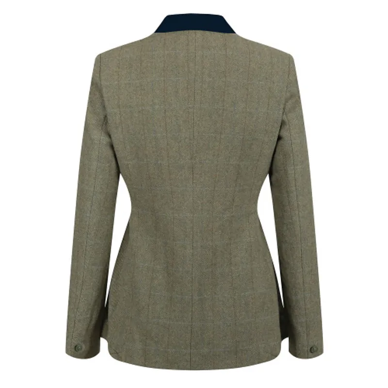 Equetech Ladies Thornborough Deluxe Tweed Riding Jacket-2
